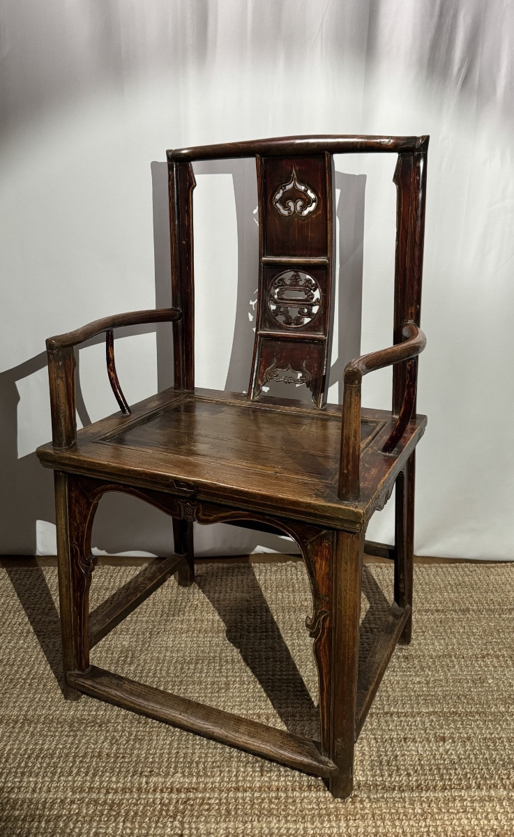 Fauteuil chinois de lettré, XIXe siècle