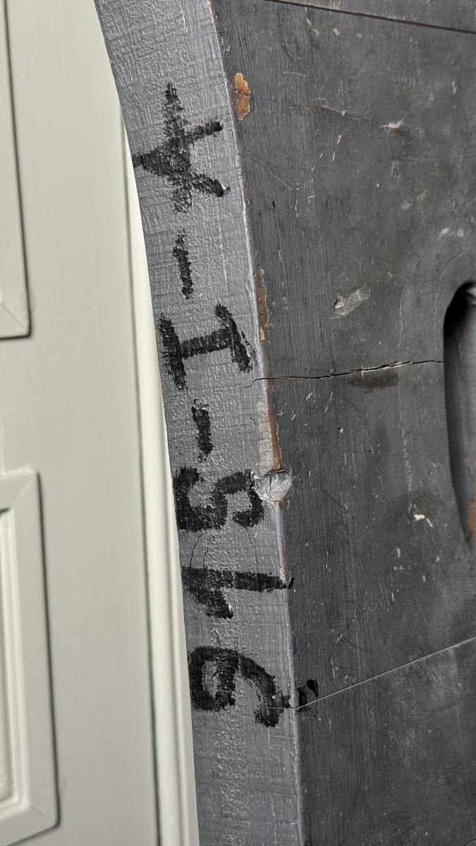 Matrice d’impression en bois et métal – France, vers 1900-photo-2