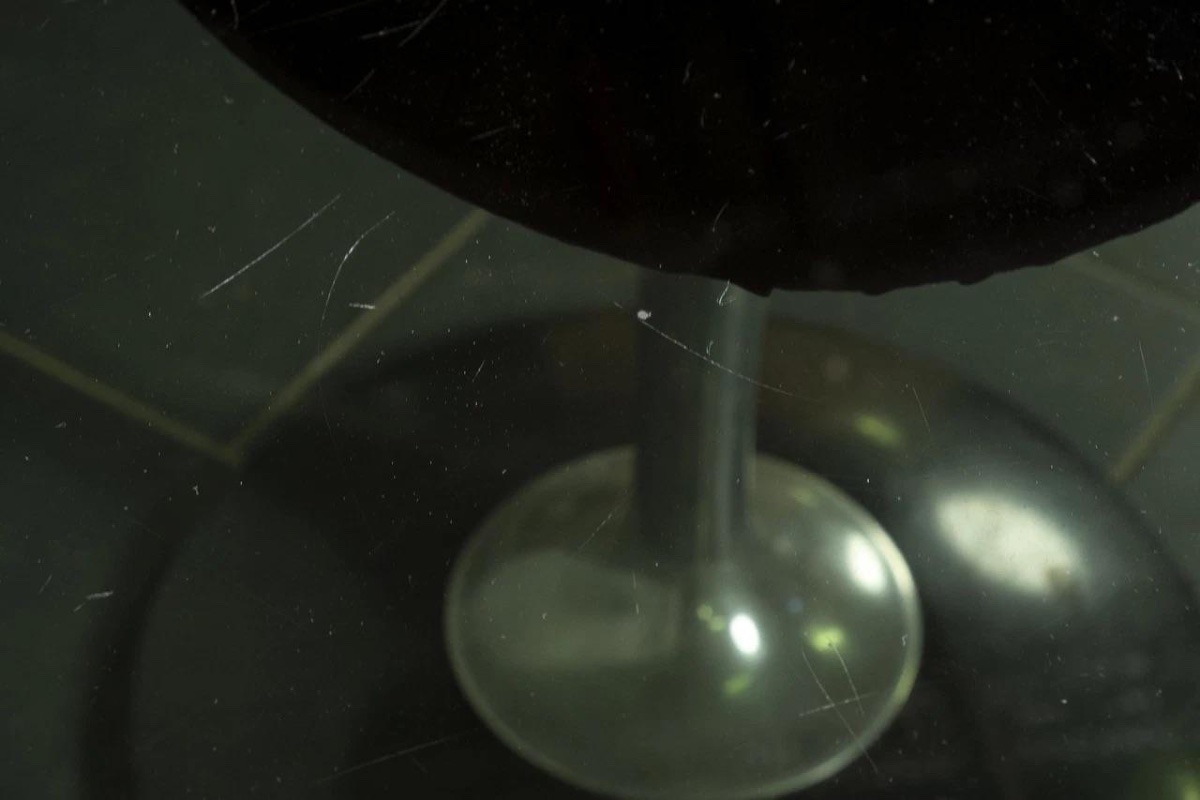 Table à manger Chromcraft, verre fumé, design Space Age, années 1970-photo-5