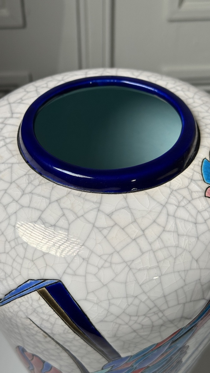 Longwy Vase Model Amanda Umberto, 1988-photo-3