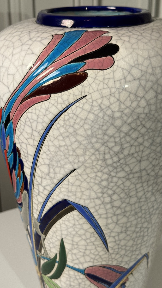 Longwy Vase Model Amanda Umberto, 1988-photo-2