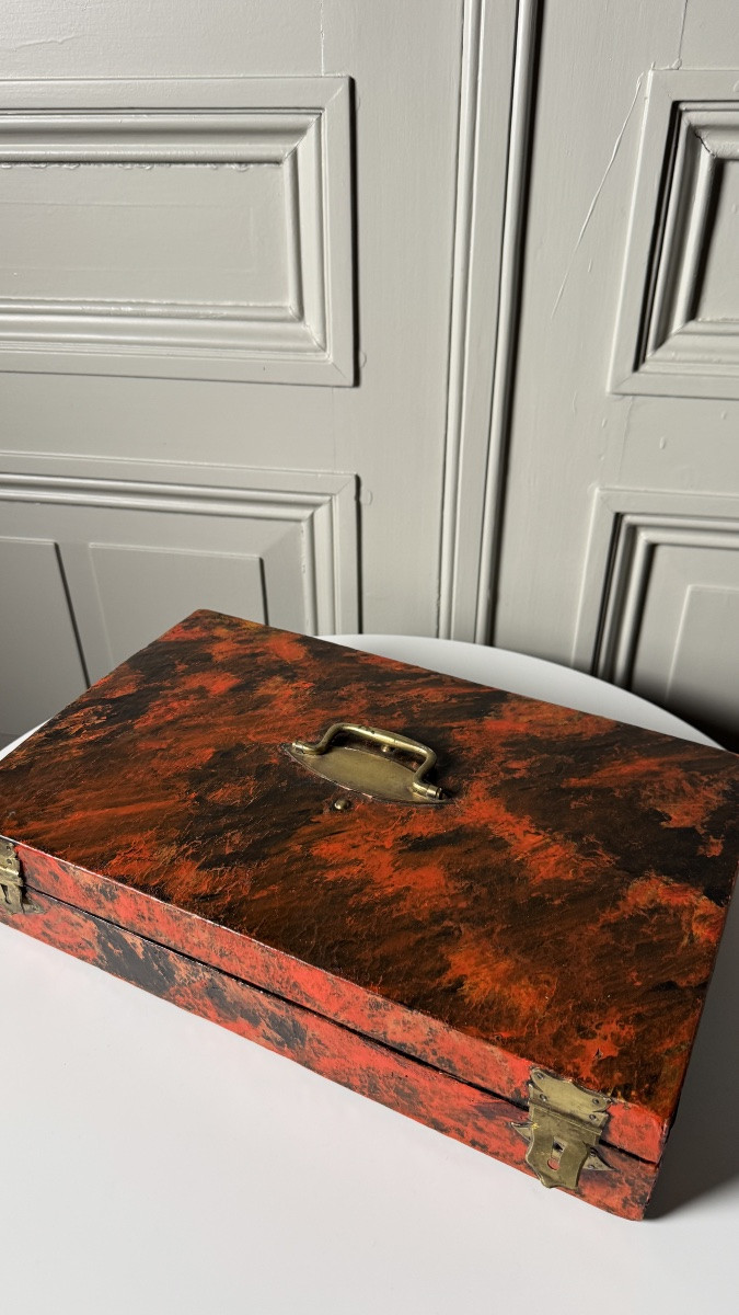 Set Of 36 19th Century Knives, Mother-of-pearl Handles And Silver Blades-photo-2