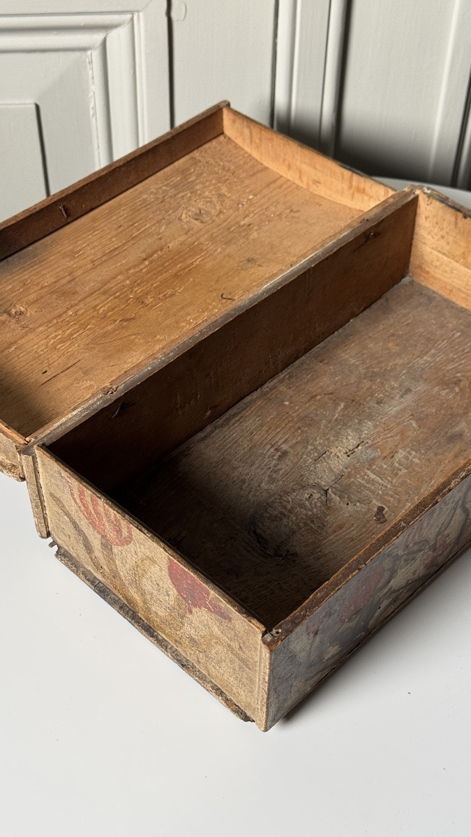 Breton Or Norman Wedding Chest, 18th Century-photo-3