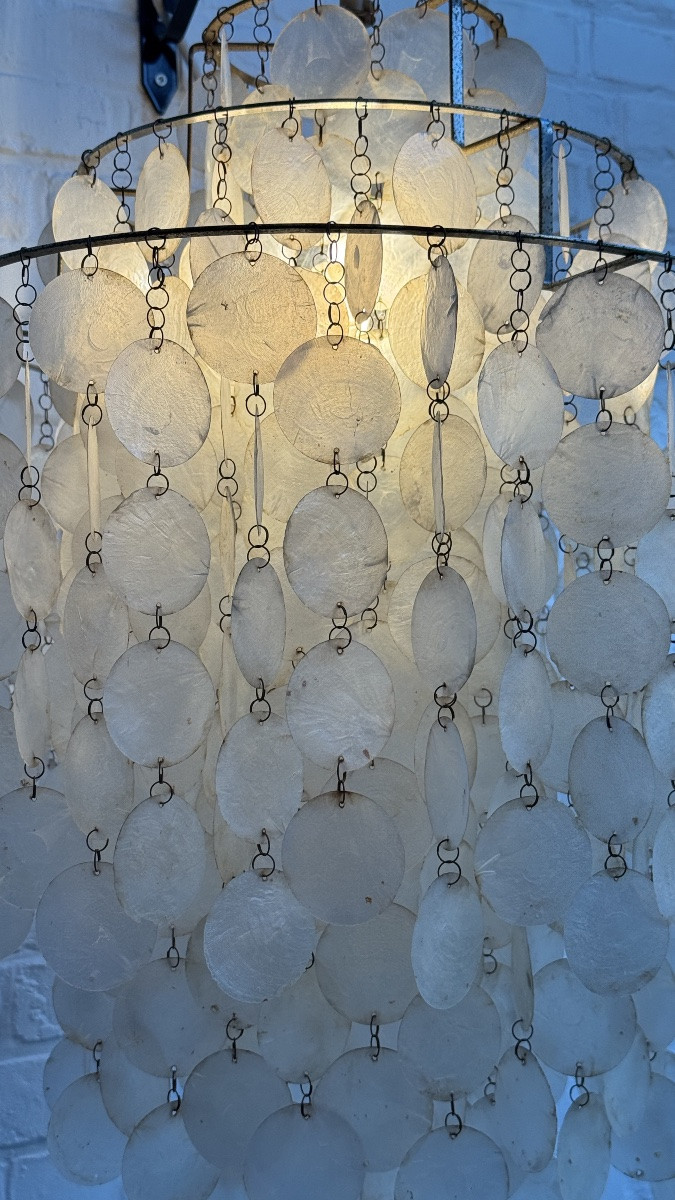 Verner Panton, Fun 1dm Chandelier, Circa 1970-photo-2