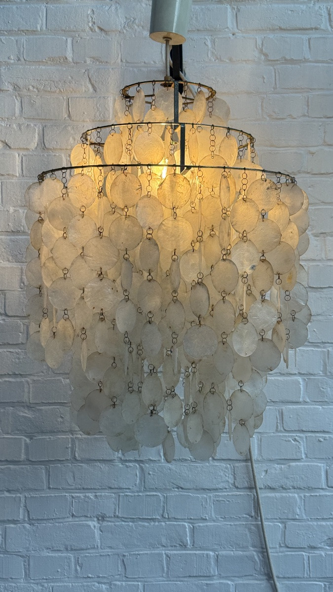 Verner Panton, Fun 1dm Chandelier, Circa 1970-photo-1