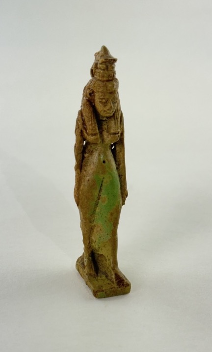 Amulette En Stéatite à Glaçure Turquoise, Une Divinité Féminine, Égypte, Basse Époque