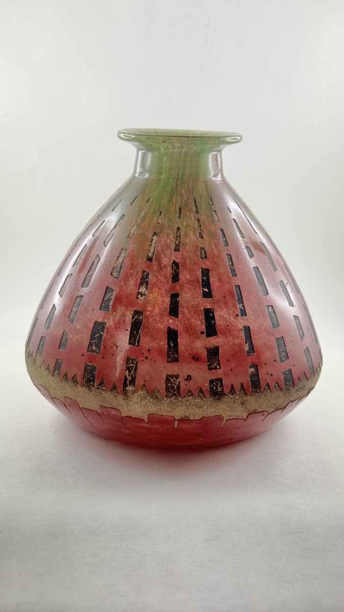 Charles Schneider (1881-1953) Vase "Chicorées" – Le Verre Français Vers 1924-1927