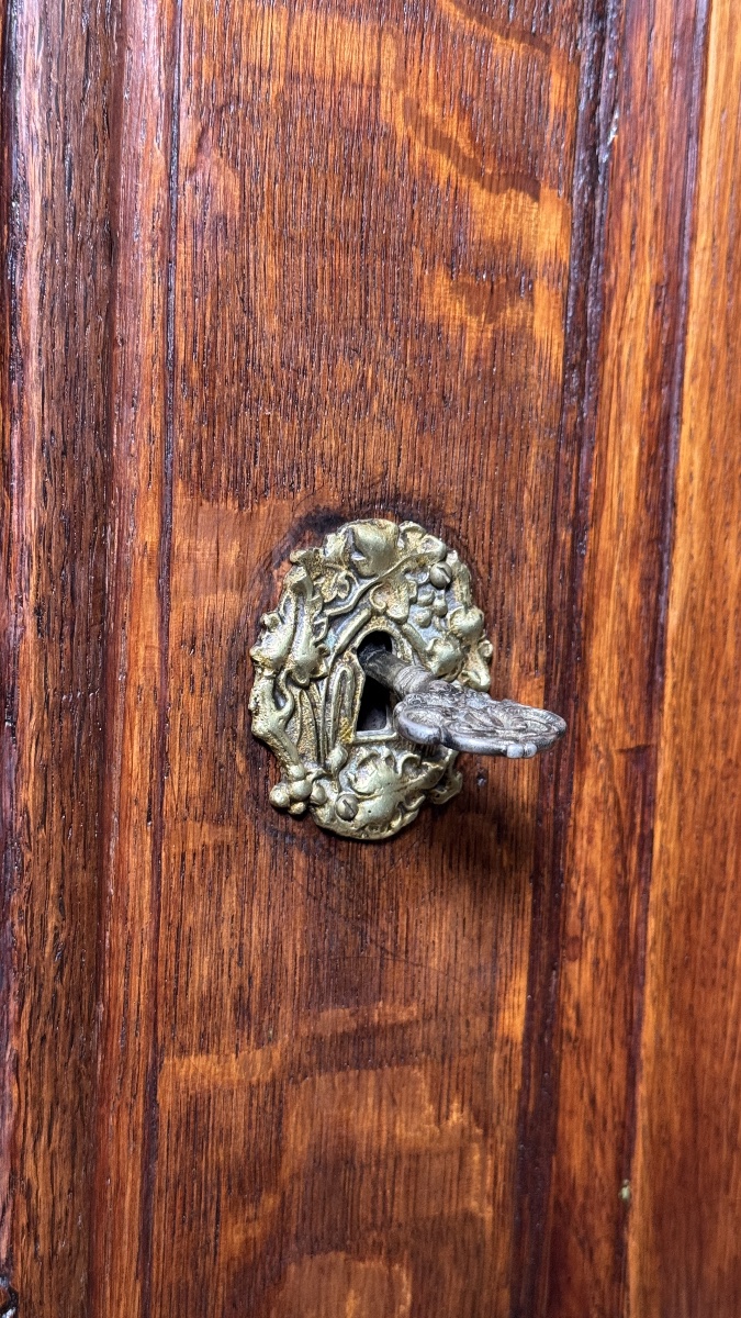 Louis XVI Period Oak Confiturier-photo-1