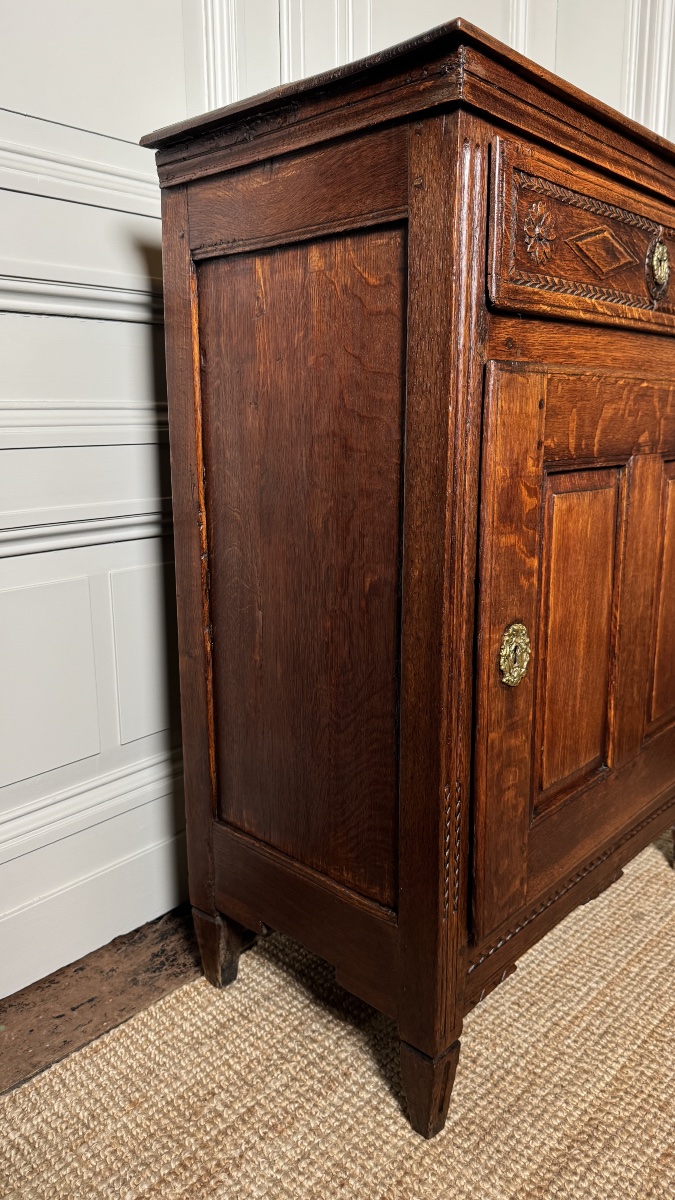 Louis XVI Period Oak Confiturier-photo-3