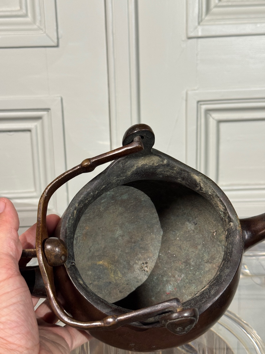 Bronze Double-spouted Pouring Vessel With Duck-head Spouts, Flanders, 15th Century-photo-4