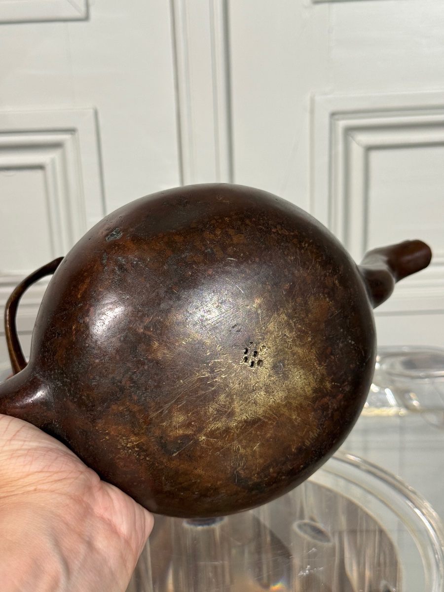 Bronze Double-spouted Pouring Vessel With Duck-head Spouts, Flanders, 15th Century-photo-5
