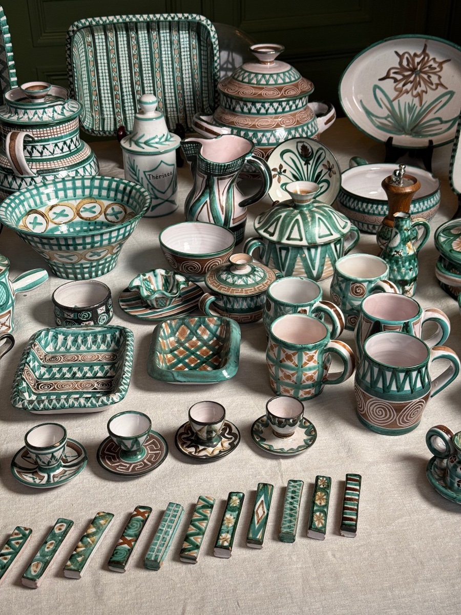 Collection de 87 céramiques de Robert Picault (1919-2000) – Vallauris-photo-6