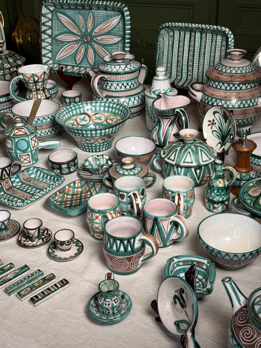 Collection de 87 céramiques de Robert Picault (1919-2000) – Vallauris-photo-8