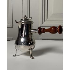 Verseuse égoïste tripode en argent massif