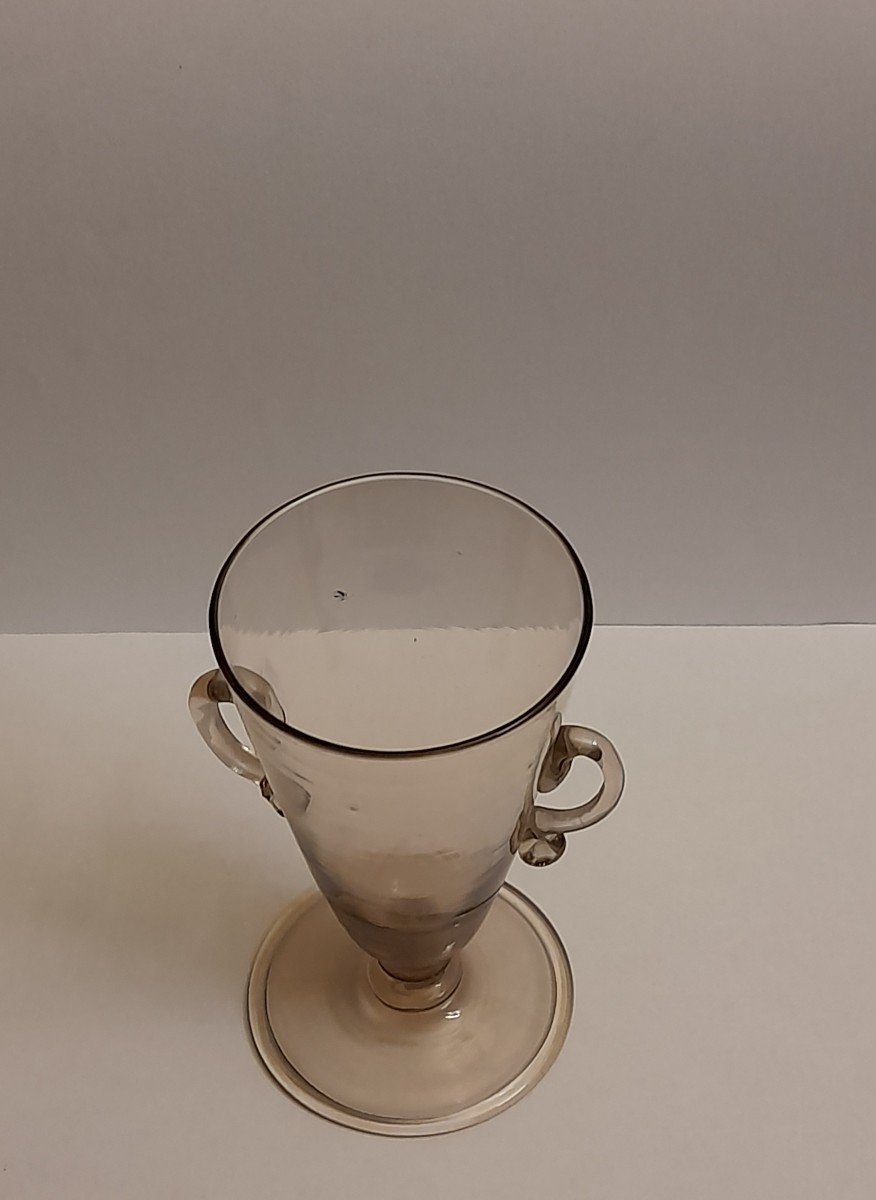 18th Century Translucent Glass Cup-photo-2