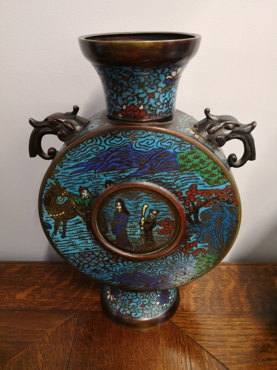 Japon - Vase Gourde - XIX