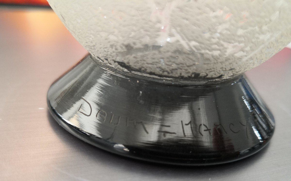 Vase En Cristal - Daum - Nancy-photo-2