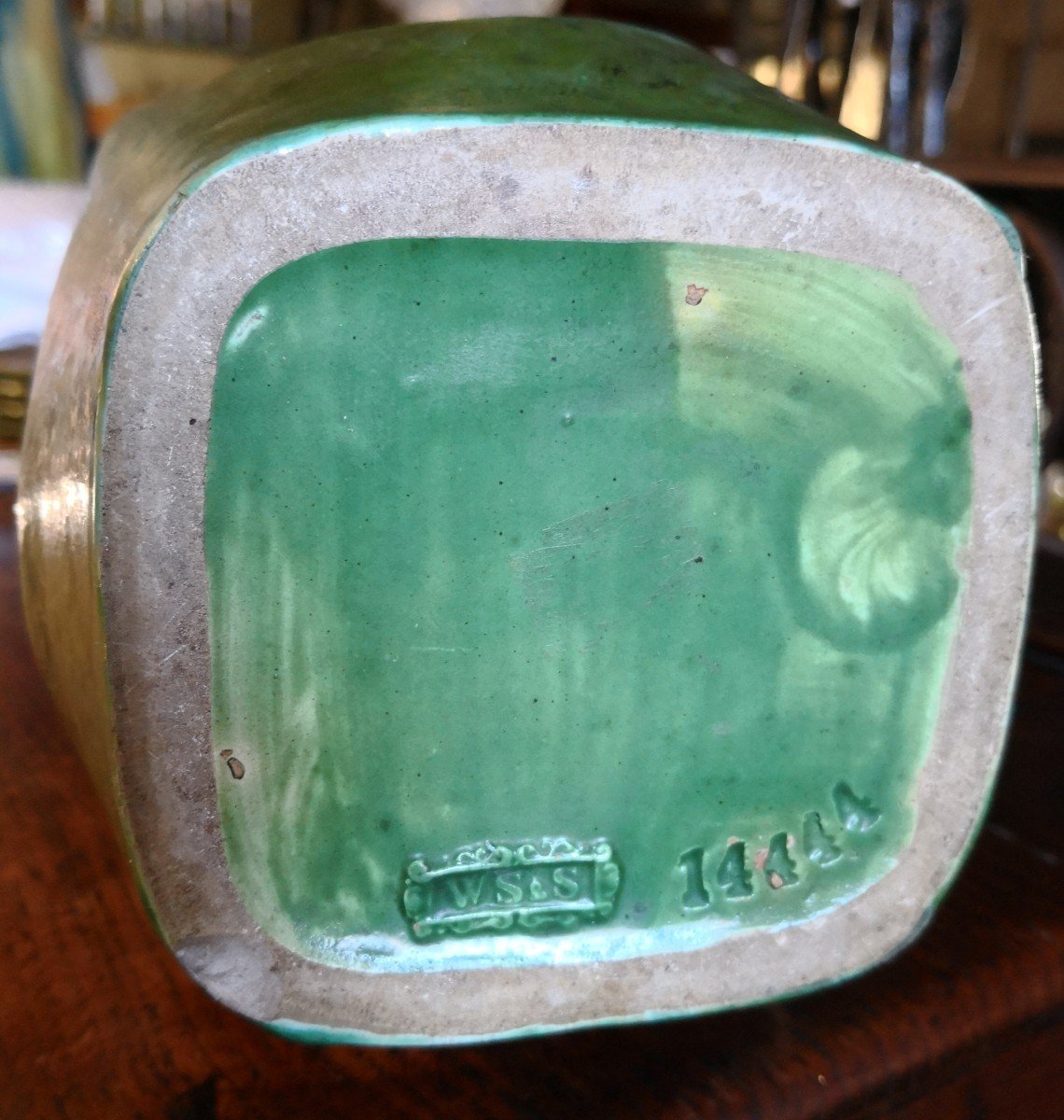 Austria - Wilhelm Schiller & Son Ceramic Vase-photo-2