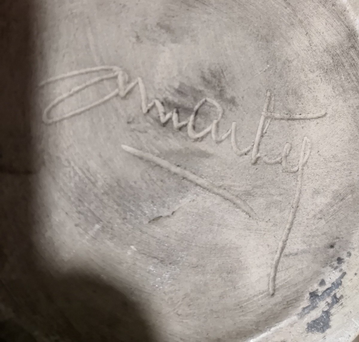 Superb Ceramic Vase Signed Marty-photo-2