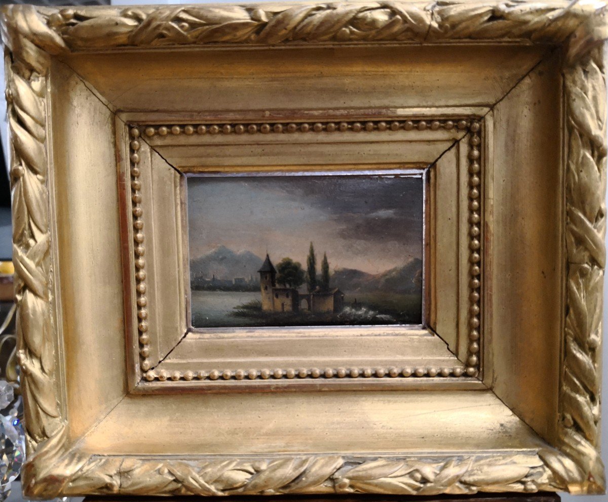 Anne Delarbre é Maugas (1796-1873) - Oil On Panel - XIX