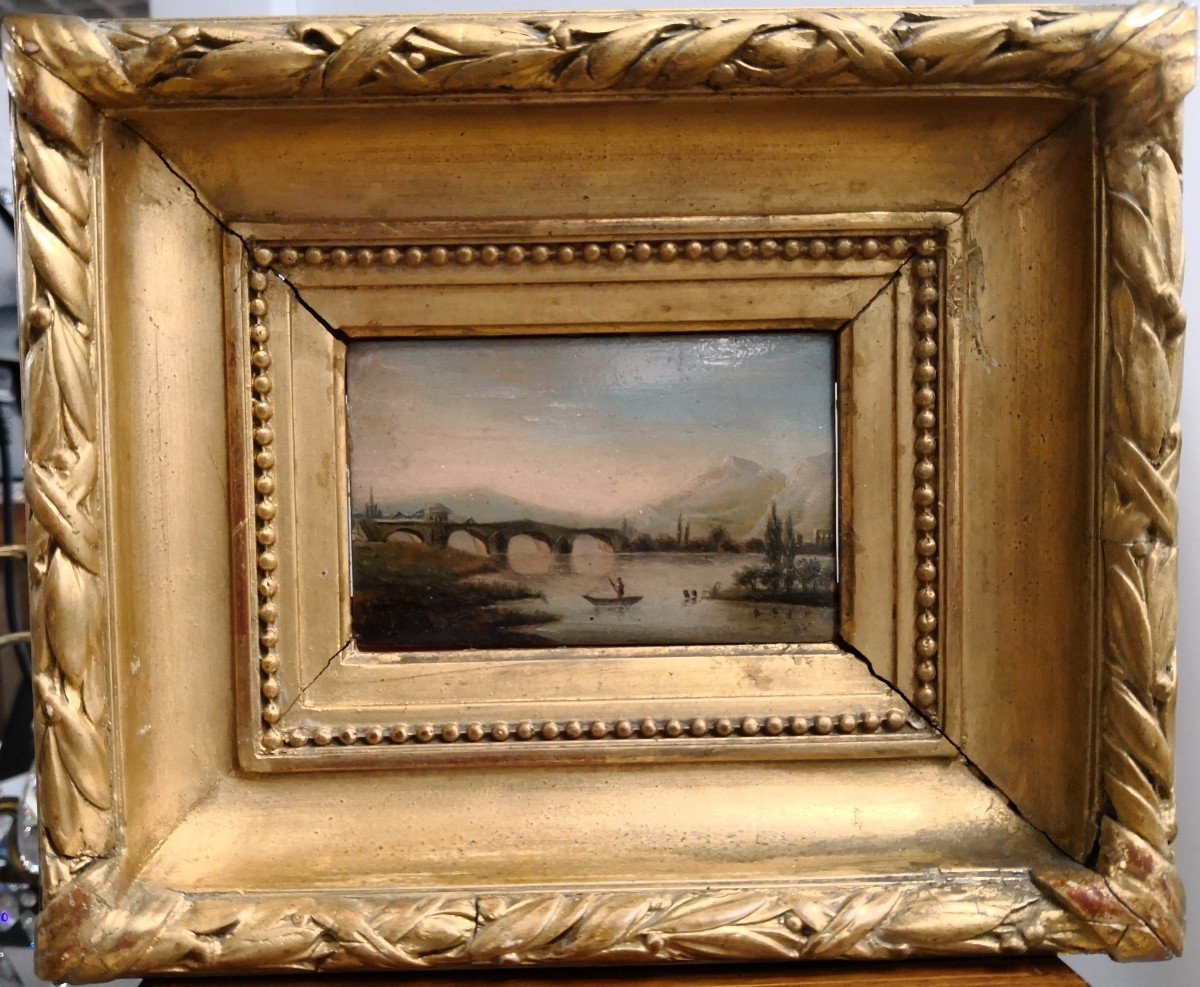 Anne Delarbre ép Maugas (1796-1873) - Huile Sur Panneau - XIX