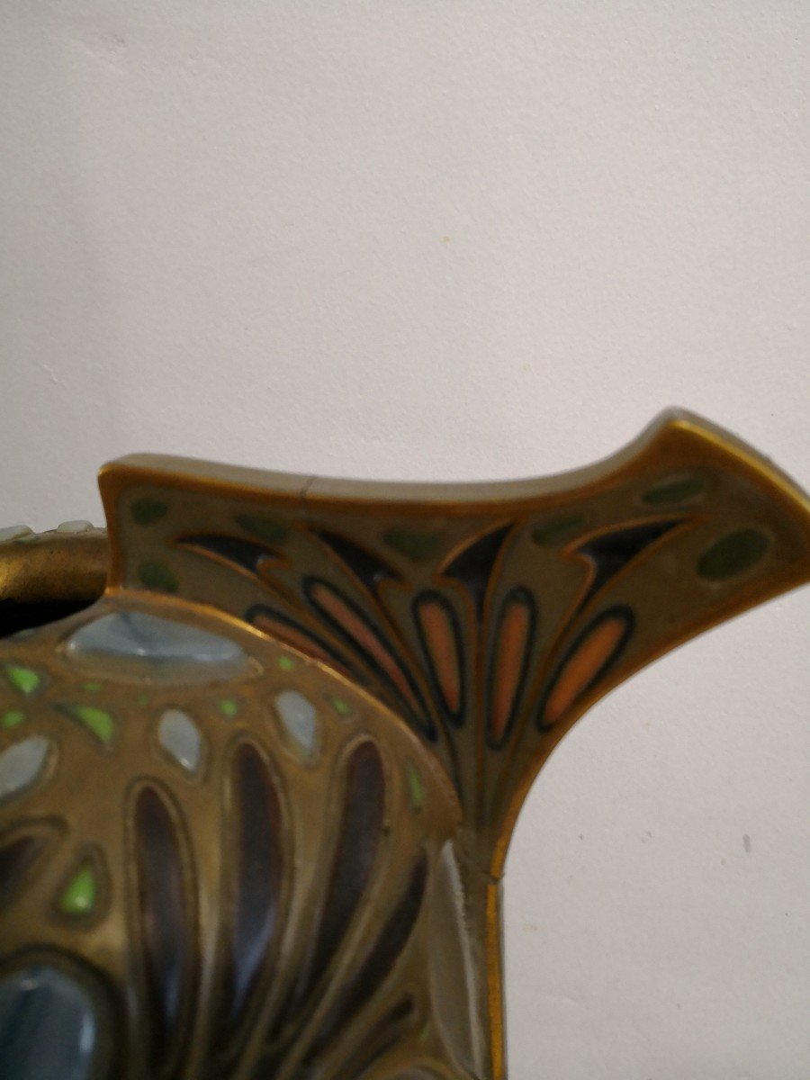 Beau Vase Art Nouveau - Austria-photo-3