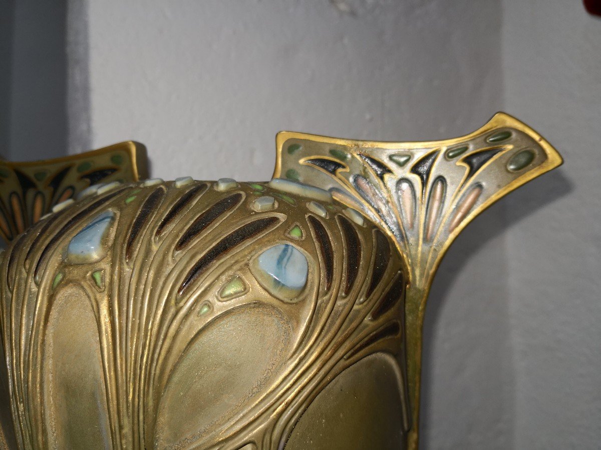 Beau Vase Art Nouveau - Austria-photo-2