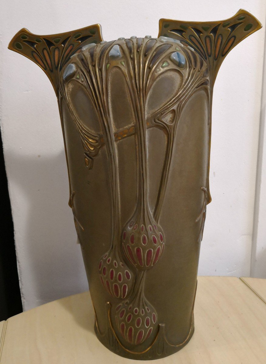 Beau Vase Art Nouveau - Austria