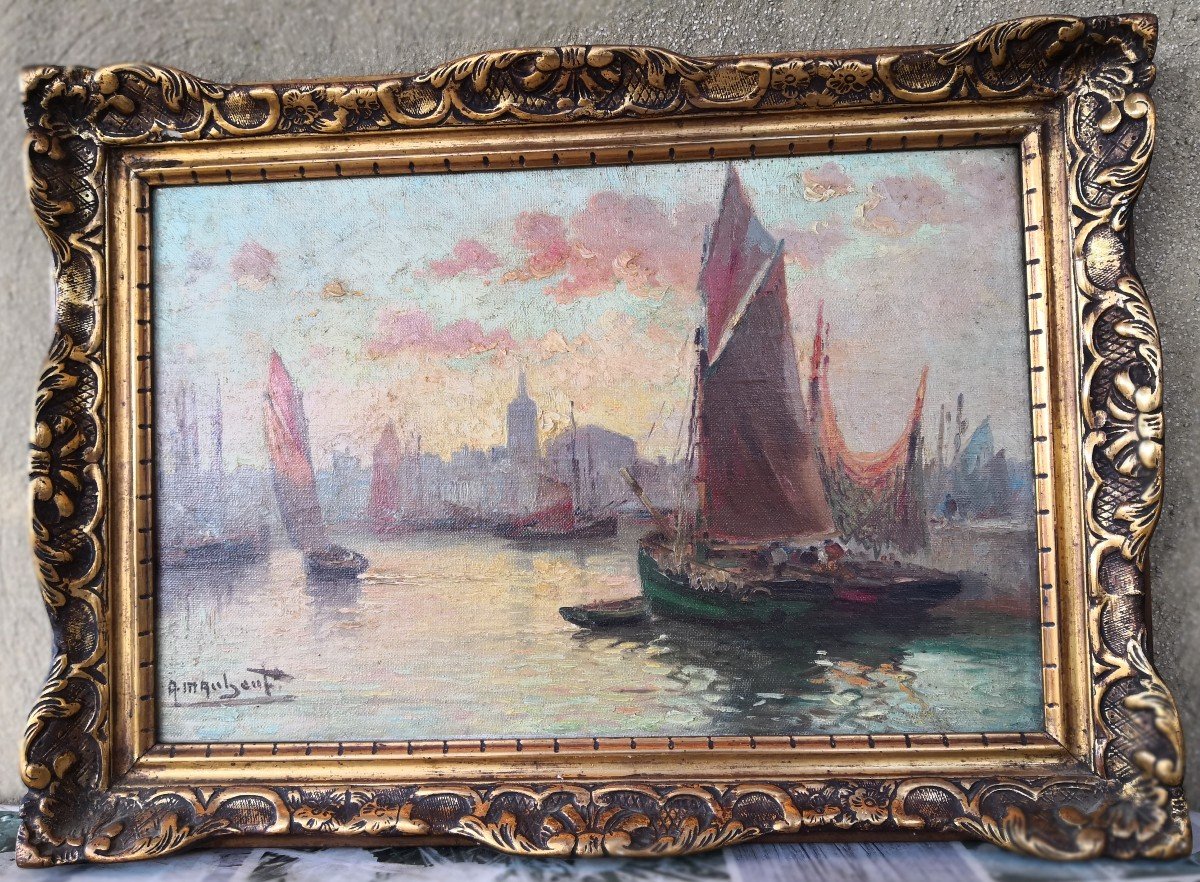 School Of XX - Oil On Canvas - 1942 - Signed