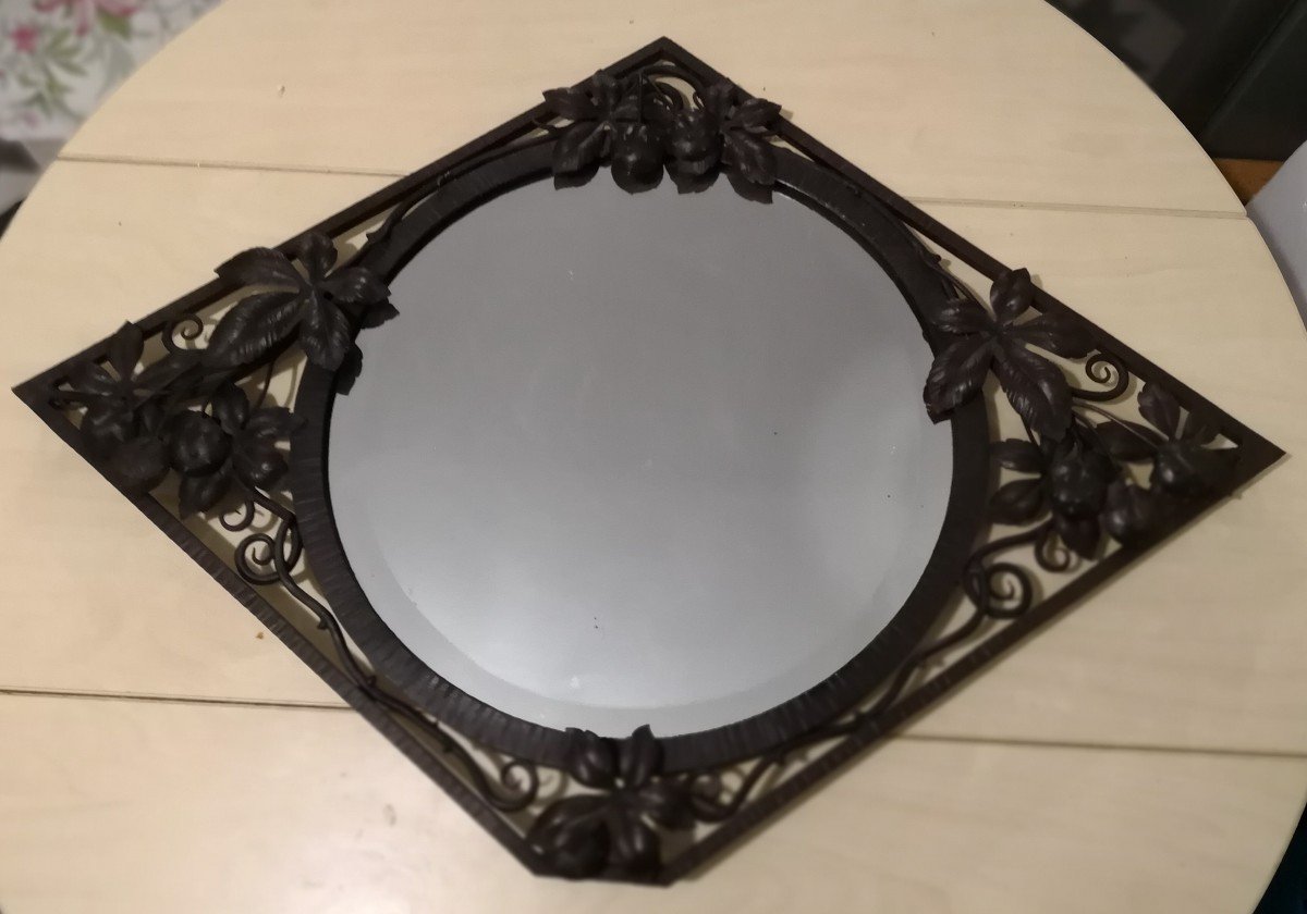 Beautiful Art Nouveau Mirror
