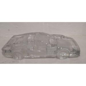 Daum France - Molded Crystal Car - Creation By Claude Nicolas