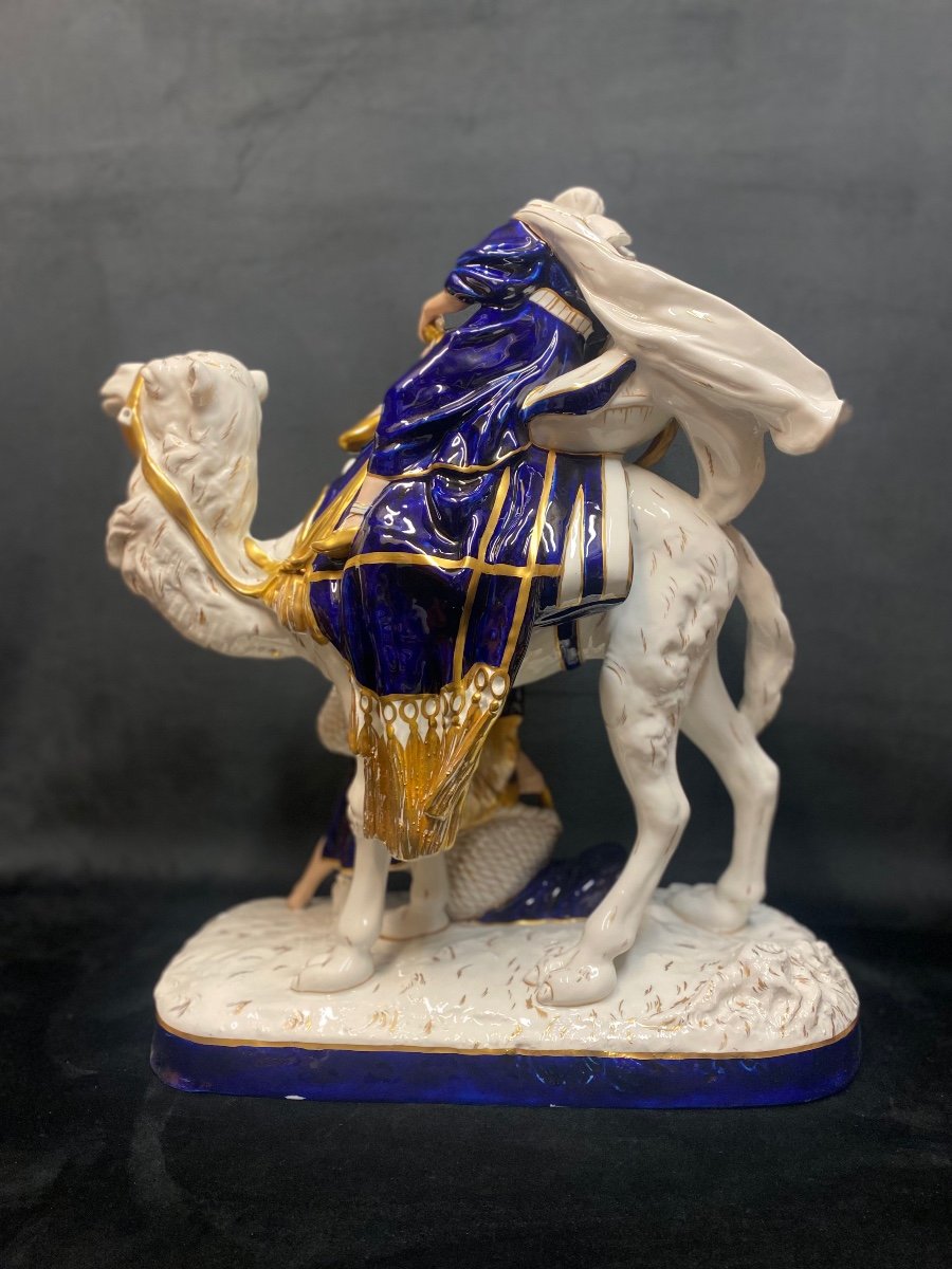 Orientalist Porcelain Sculpture From Royal Dux-photo-1