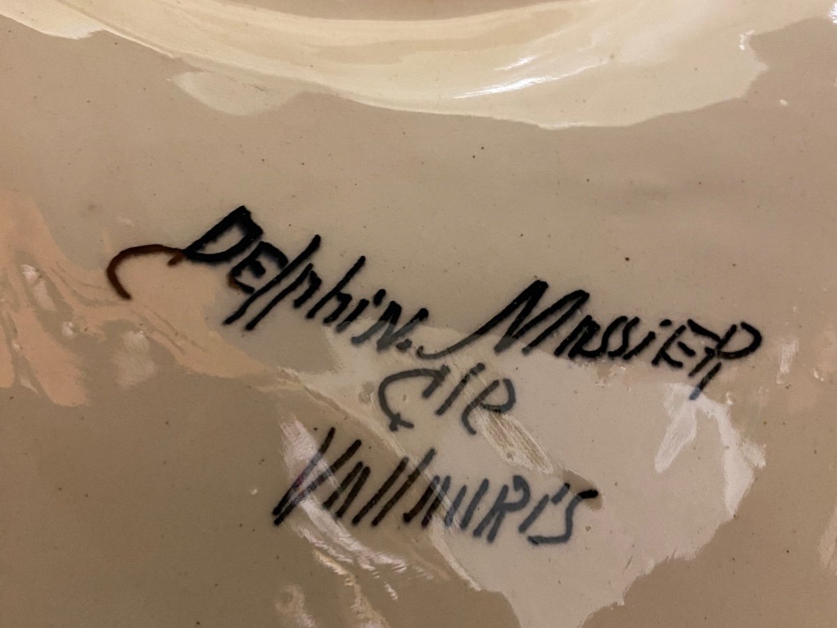 Important Rooster In Slip By Delphin Massier-photo-4
