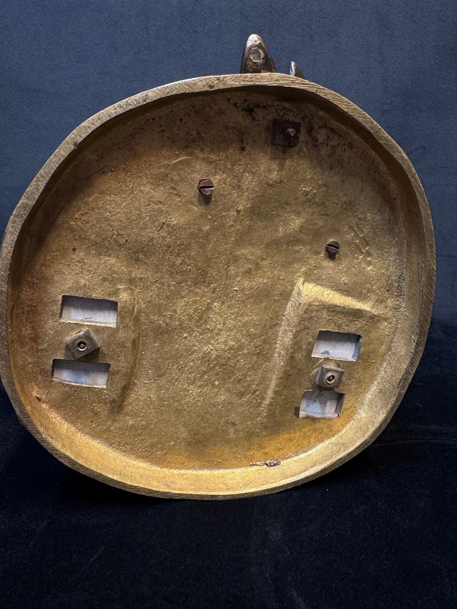 Bronze « élégante au chapeau » de Van der Straeten-photo-3