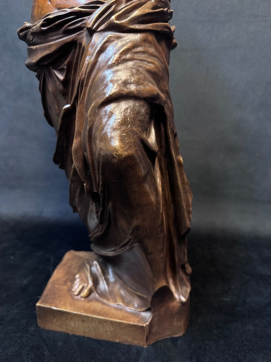Large Bronze Sculpture "venus De Milo"-photo-3