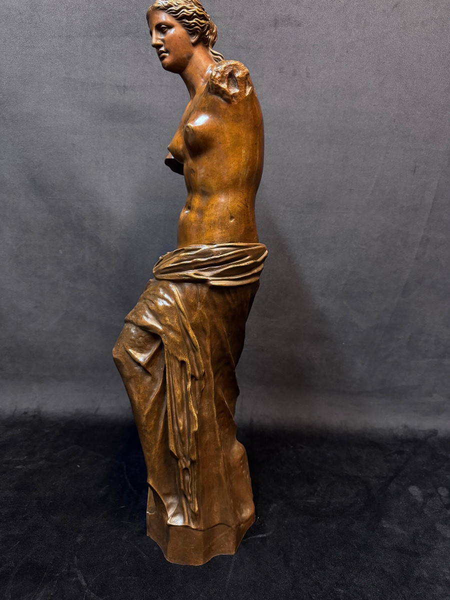 Large Bronze Sculpture "venus De Milo"-photo-4
