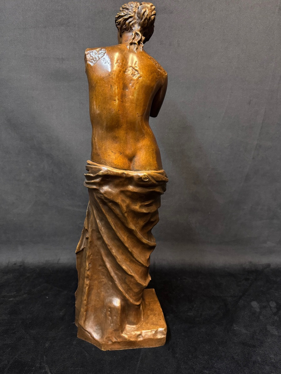 Large Bronze Sculpture "venus De Milo"-photo-1