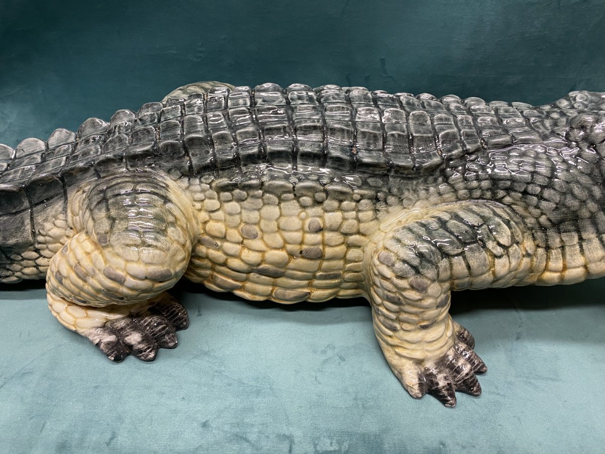 Crocodile en Barbotine.-photo-2
