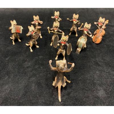 Cats  Orchestra In Vienna Bronze 