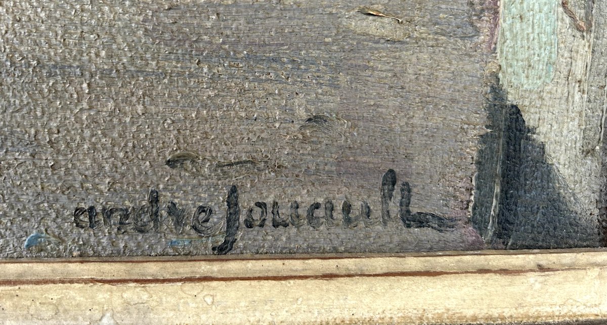 André Jouault, Sauzon à Belle Île-photo-3