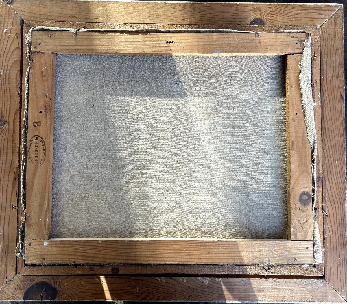 Léo Pernès, Concarneau, huile sur toile-photo-2