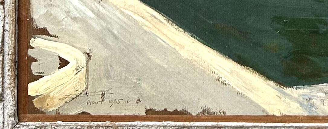 Lucien Jonas, Venise le pont Rialto, Huile sur bois-photo-1