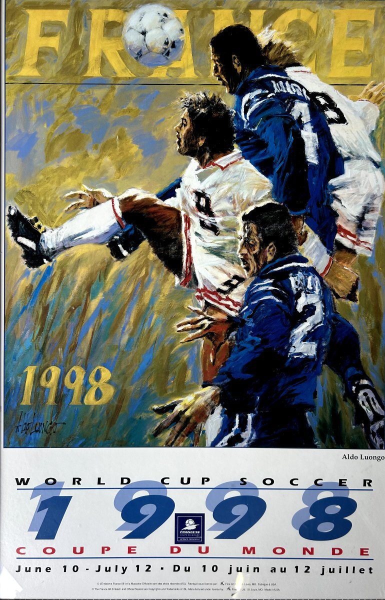 Aldo Luongo, Poster For The 1998 World Cup-photo-2