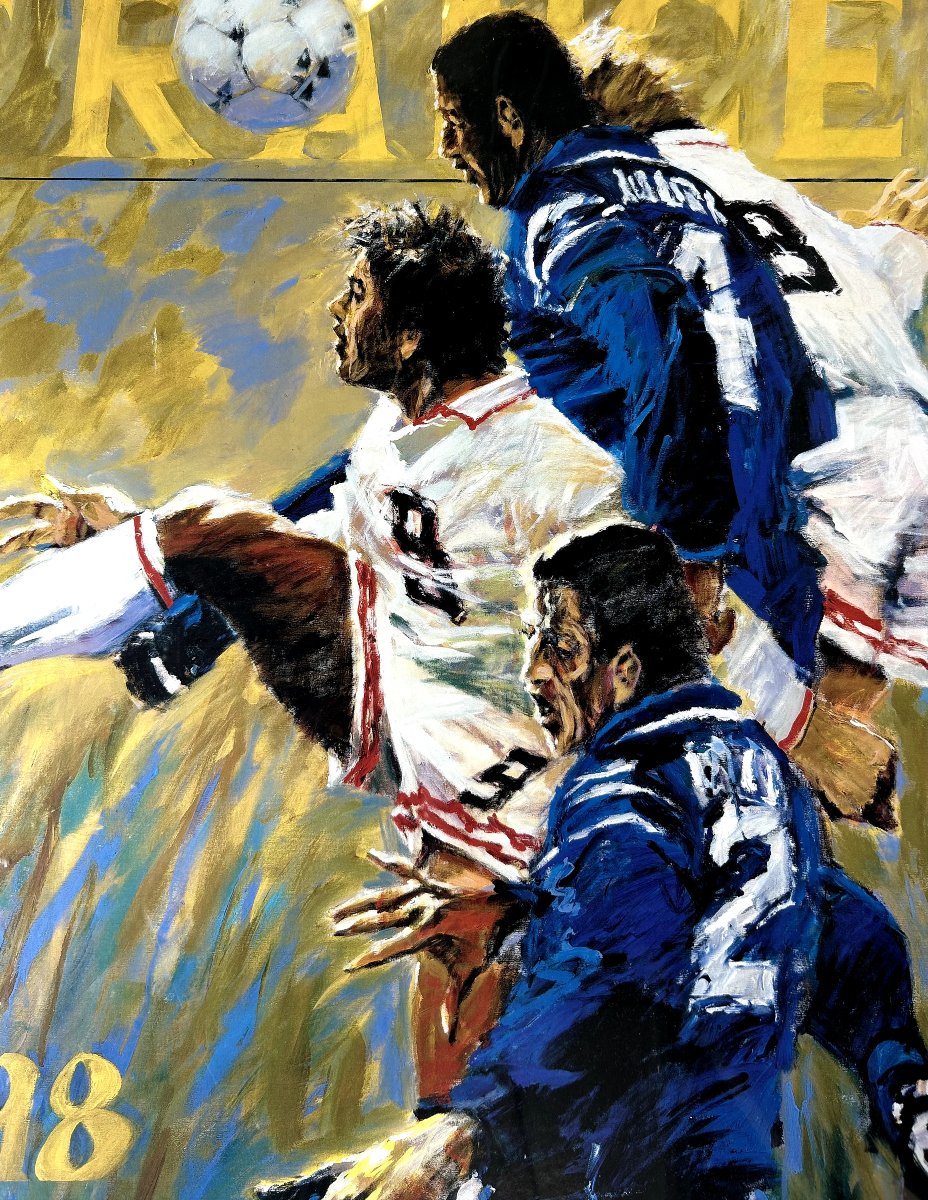 Aldo Luongo, Poster For The 1998 World Cup-photo-3