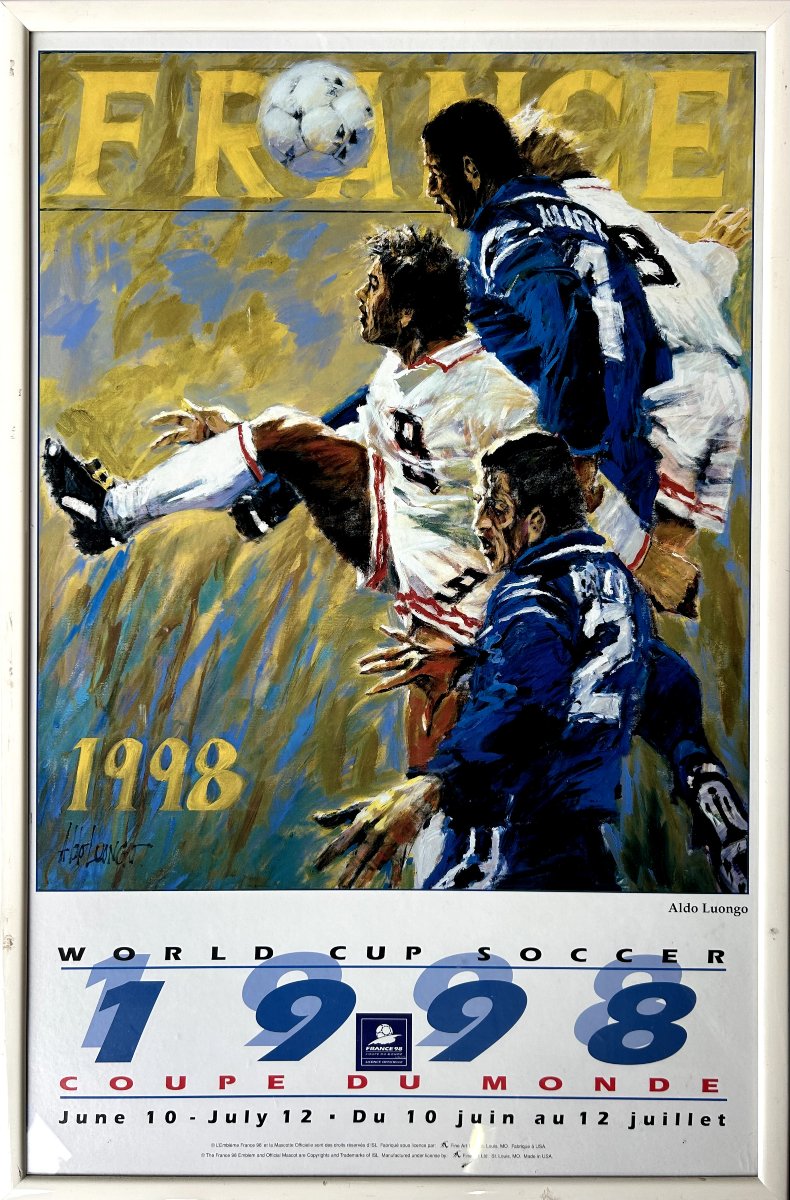 Aldo Luongo, Poster For The 1998 World Cup