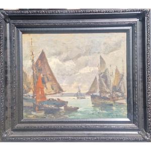 Tuna Boat On The Water Paul Morchain 
