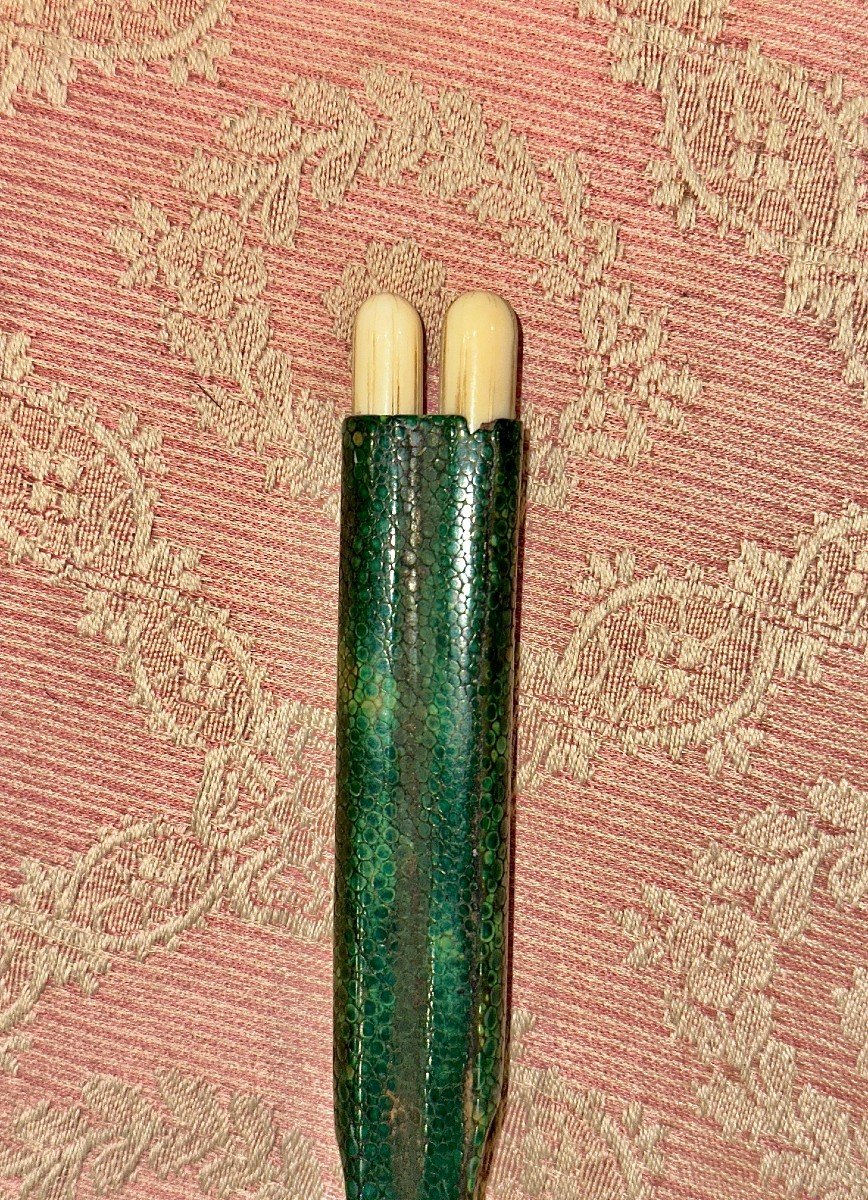 Paire De Couteaux De Voyage – XVIIIe Siècle, Style Louis XVI-photo-2