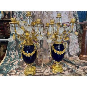 Garnitures en porcelaine