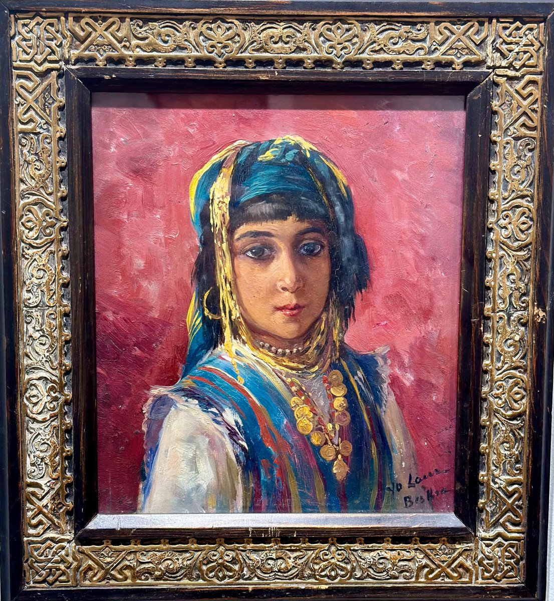 Marie Yvonne Laur  Dite  Yo Laur (1879- 1944)  Young Girl From Biskra-photo-2
