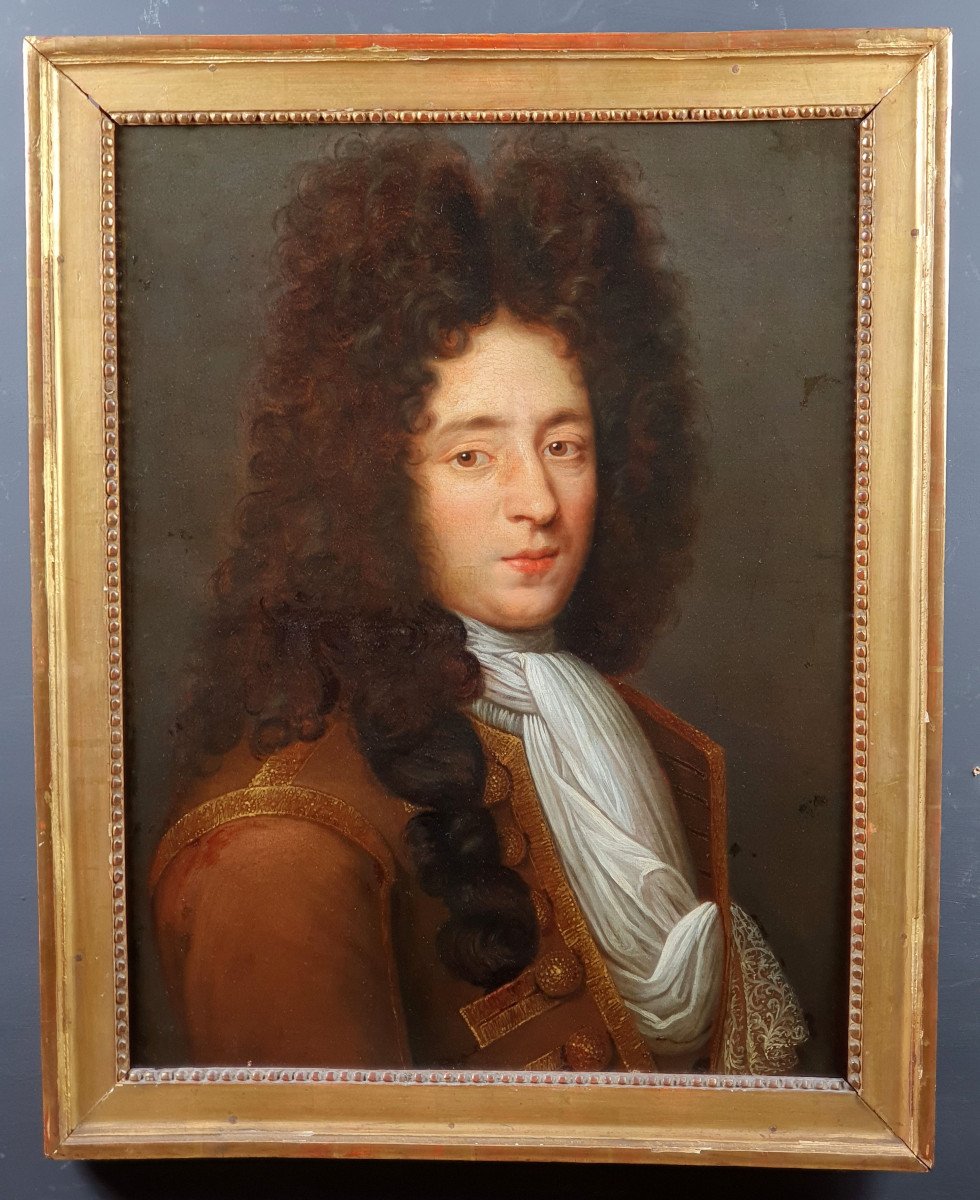 Portrait Of Prince Eugene Of Savoy-carignan In Hunting Dress Circa 1700-photo-2